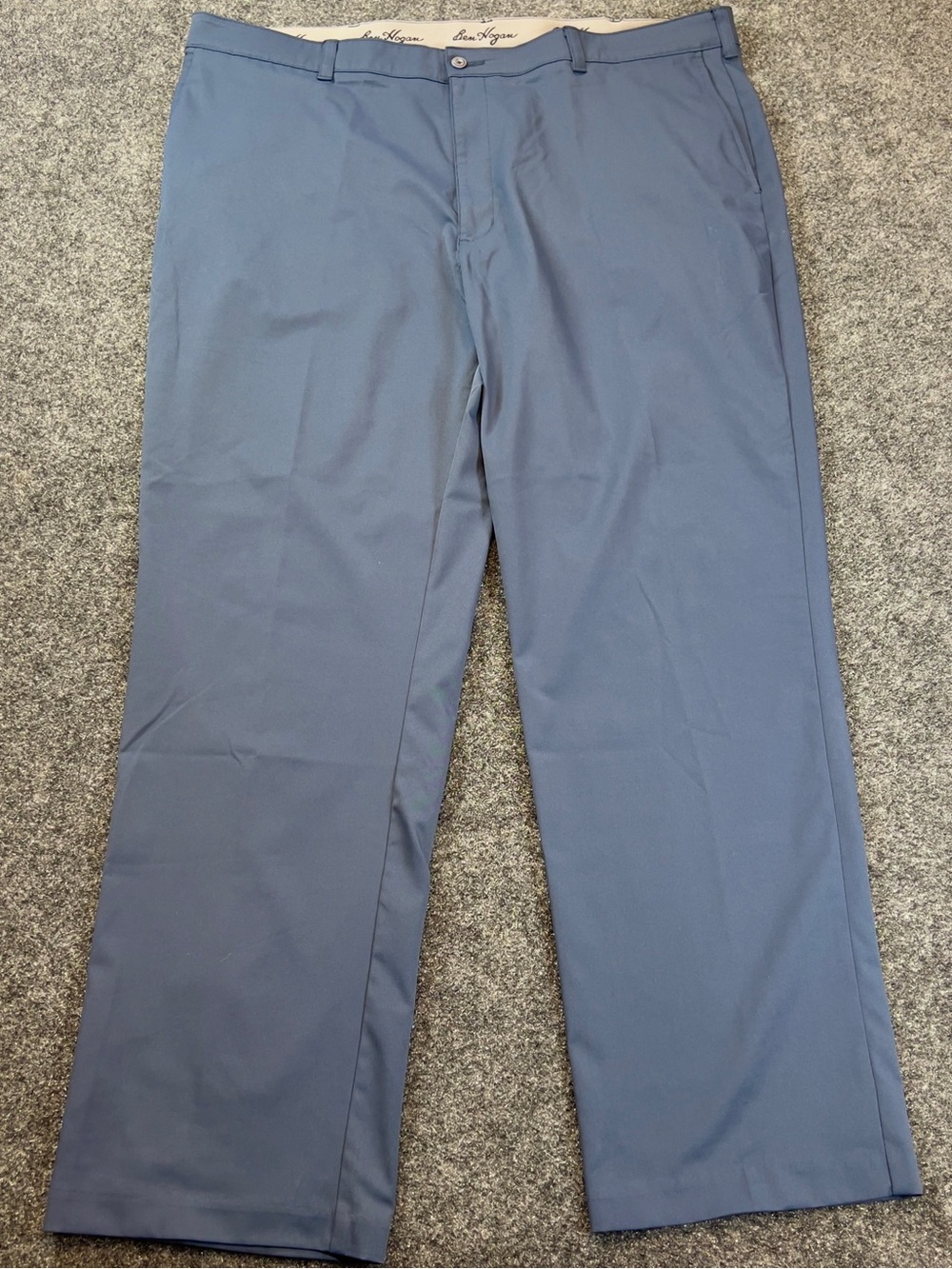 Ben Hogan Performance Golf Pants Blue Gray 44x30